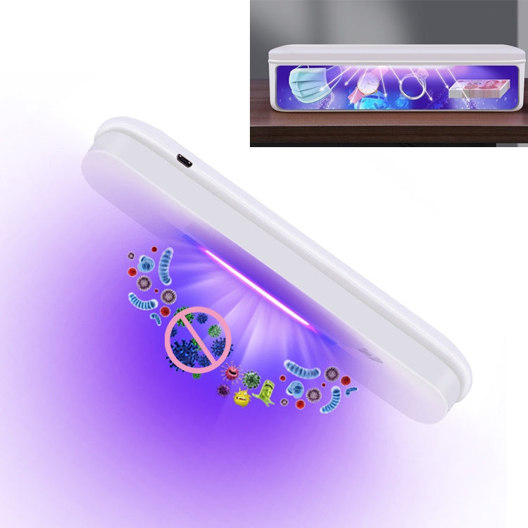 C01 โทรศัพท์มือถือมัลติฟังก์ชั่น Face Mask UV Disinfection Aromatherapy โคมไฟอัลตราไวโอเลตฆ่าเชื้อกล่องฆ่าเชื้อ, C01 Multifunctional Disinfection Box