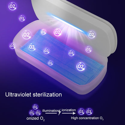 C01 โทรศัพท์มือถือมัลติฟังก์ชั่น Face Mask UV Disinfection Aromatherapy โคมไฟอัลตราไวโอเลตฆ่าเชื้อกล่องฆ่าเชื้อ, C01 Multifunctional Disinfection Box