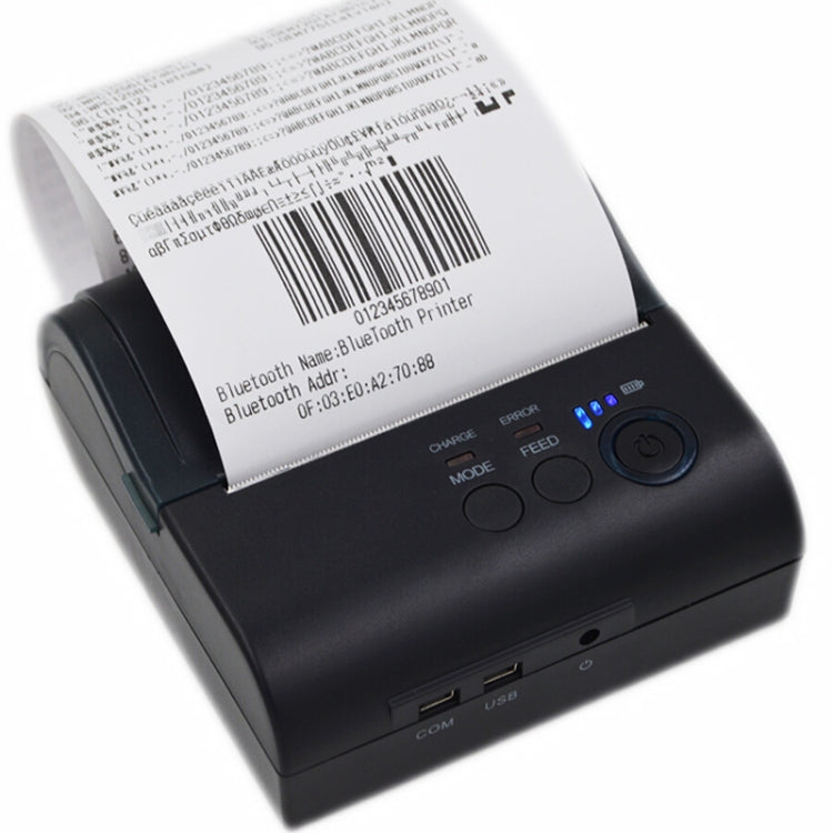 POS-8001LD เครื่องพิมพ์ใบเสร็จความร้อน Bluetooth แบบพกพา, POS-8001LD