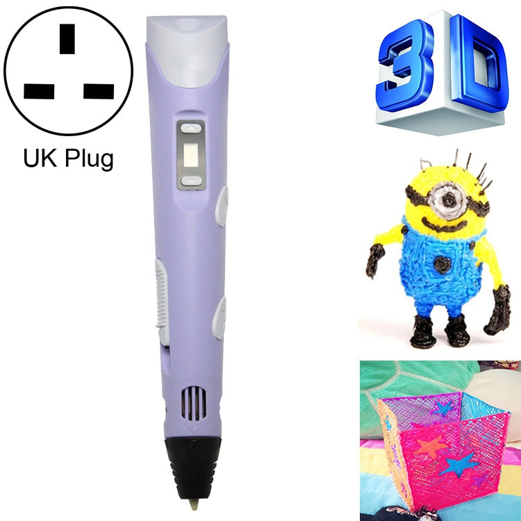 ปากกาพิมพ์ 3 มิติมือถือ ปลั๊กอังกฤษ, UK Plug