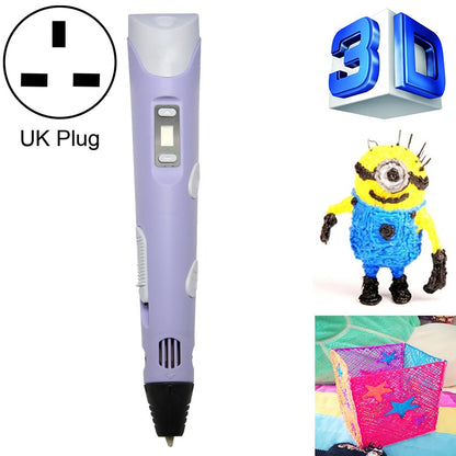 ปากกาพิมพ์ 3 มิติมือถือ ปลั๊กอังกฤษ, UK Plug