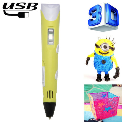 ปากกาพิมพ์ 3 มิติมือถือ ปลั๊ก USB, USB Plug