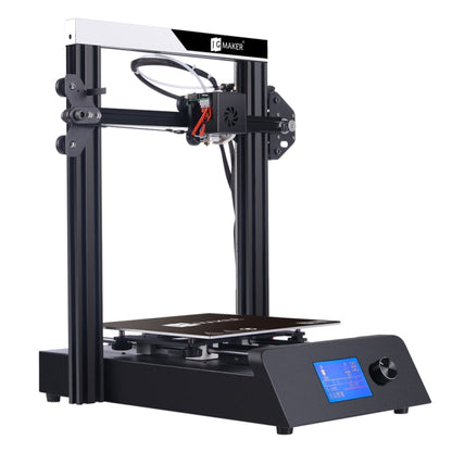 JGAURORA Magic 250W จอแสดงผล LCD เครื่องพิมพ์ 3D เดสก์ท็อปพร้อมปุ่มควบคุม