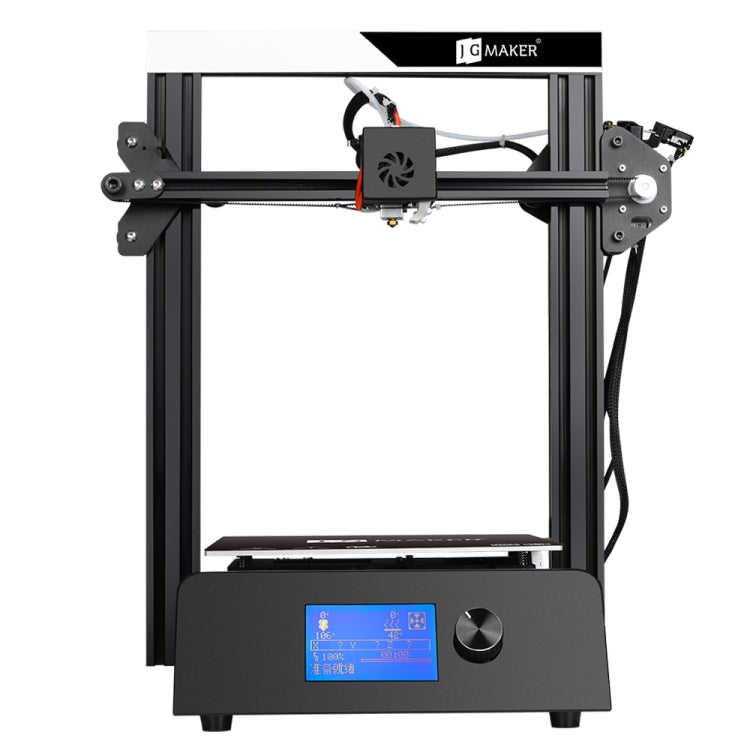 JGAURORA Magic 250W จอแสดงผล LCD เครื่องพิมพ์ 3D เดสก์ท็อปพร้อมปุ่มควบคุม