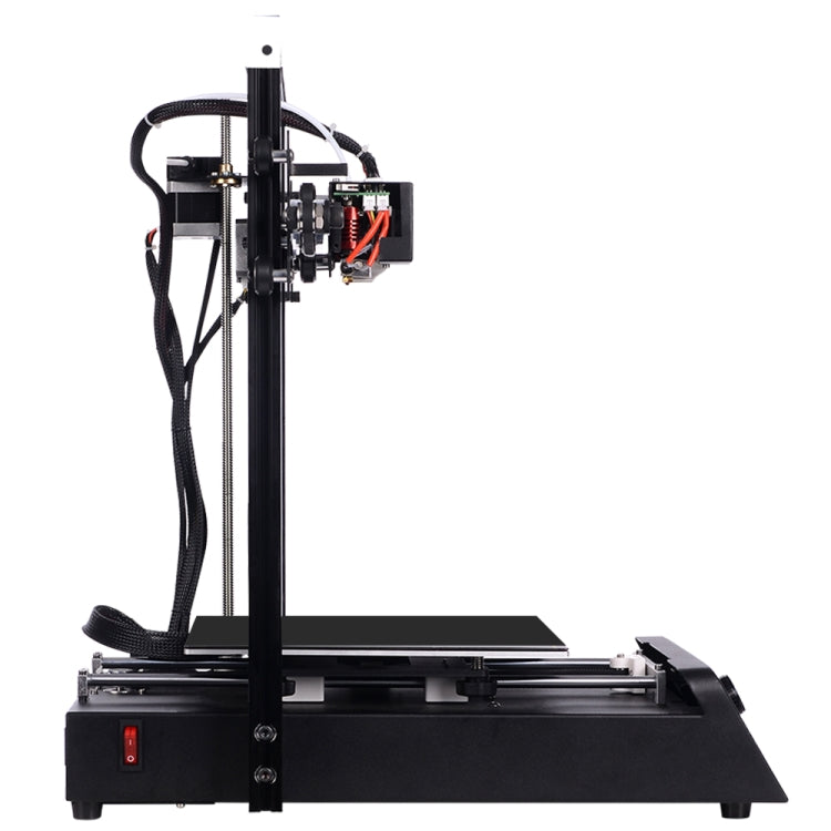 JGAURORA Magic 250W จอแสดงผล LCD เครื่องพิมพ์ 3D เดสก์ท็อปพร้อมปุ่มควบคุม