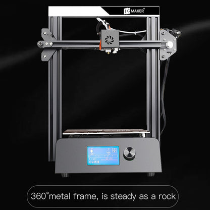 JGAURORA Magic 250W จอแสดงผล LCD เครื่องพิมพ์ 3D เดสก์ท็อปพร้อมปุ่มควบคุม