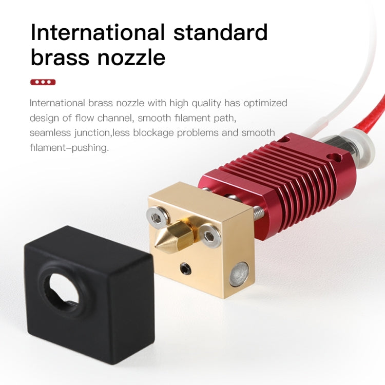 Creality 24V 40W Extruder หัวฉีด Hot End Kit อุณหภูมิ Thermistor และหลอดความร้อนสำหรับ Ender-3 3D เครื่องพิมพ์