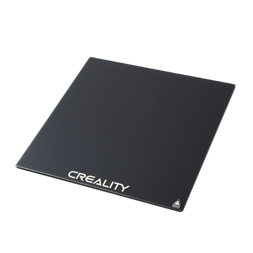 Creality Carborundum แพลตฟอร์มแผ่นกระจกเตียงอุ่นสร้างพื้นผิวสำหรับ Ender-3 ส่วนเครื่องพิมพ์ 3D