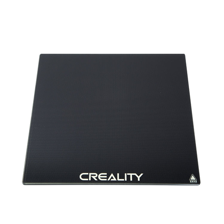 Creality Carborundum แพลตฟอร์มแผ่นกระจกเตียงอุ่นสร้างพื้นผิวสำหรับ Ender-3 ส่วนเครื่องพิมพ์ 3D