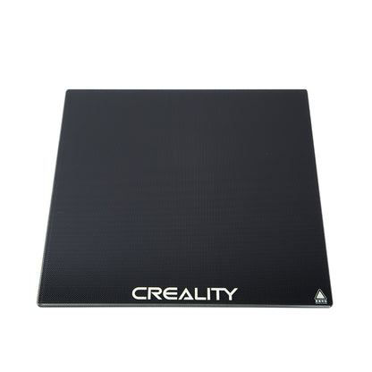 Creality Carborundum แพลตฟอร์มแผ่นกระจกเตียงอุ่นสร้างพื้นผิวสำหรับ Ender-3 ส่วนเครื่องพิมพ์ 3D
