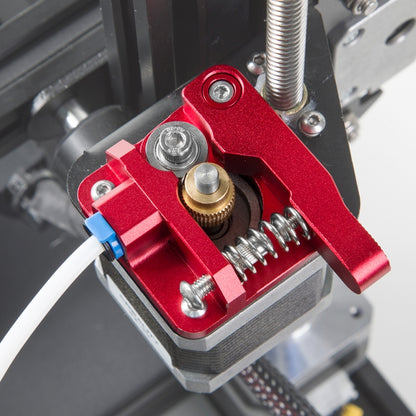 Creality โลหะทั้งหมดบล็อกสีแดง Bowden Extruder ชุดสำหรับ Ender-3 / Ender-3 Pro / Ender-3 V2 / CR-10 Pro V2 3D เครื่องพิมพ์