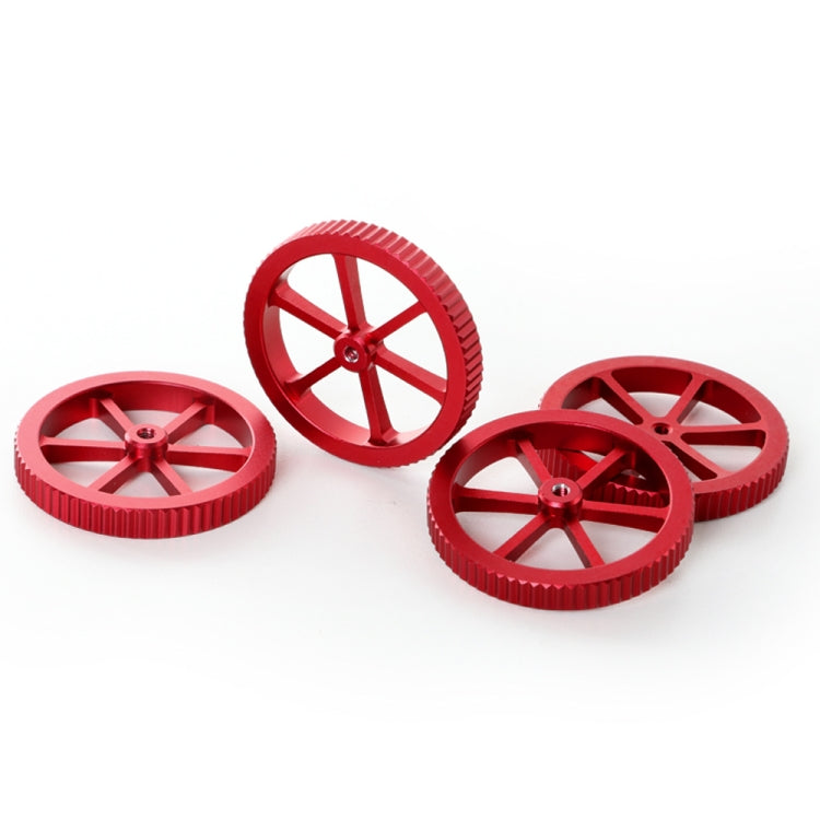 Creality โลหะสีแดงมือสกรู Leveling Nut สำหรับ Ender-3 / Ender-3 Pro / Ender-3 V2 / CR-10 Pro V2 3D เครื่องพิมพ์