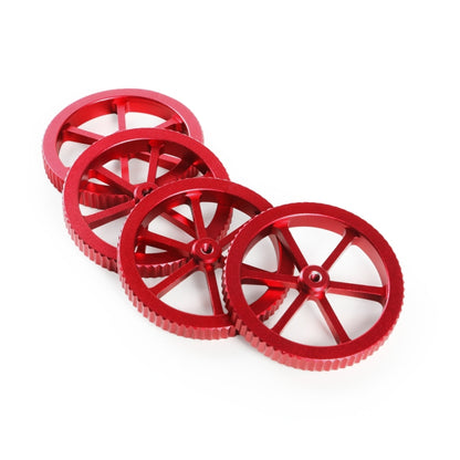 Creality โลหะสีแดงมือสกรู Leveling Nut สำหรับ Ender-3 / Ender-3 Pro / Ender-3 V2 / CR-10 Pro V2 3D เครื่องพิมพ์