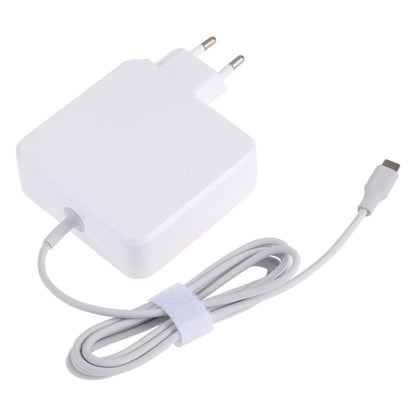 เครื่องชาร์จพกพาอะแดปเตอร์แปลงไฟ USB-C / Type-C 87W พร้อมสายชาร์จ 1.8 ม. ปลั๊ก EU