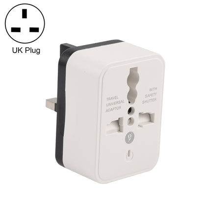 WN-2018 ปลั๊กอะแดปเตอร์ชาร์จไฟ USB Travel Charger แบบคู่, ปลั๊ก UK, UK Plug