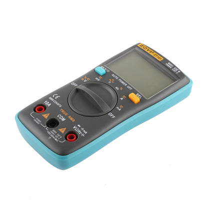 ZOYI ZT101 600V CAT III / 1000V CAT II 6000 นับมัลติมิเตอร์แบบดิจิตอลแบบพกพา AC / DC เครื่องวัดแรงดันไฟฟ้าปัจจุบันพร้อมหน้าจอ LCD แสงด้านหลังและตัวยึด, ZT101