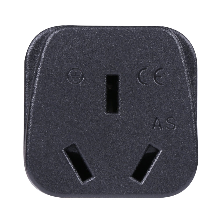 แบบพกพาสามหลุม AU ไปยัง UK Plug Socket Power Adapter, AU to EU, AU to UK