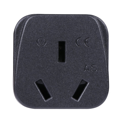 แบบพกพาสามหลุม AU ไปยัง UK Plug Socket Power Adapter, AU to EU, AU to UK