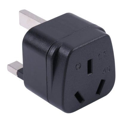 แบบพกพาสามหลุม AU ไปยัง UK Plug Socket Power Adapter, AU to EU, AU to UK
