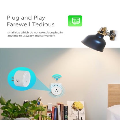 NEO NAS-WR06W WiFi US ปลั๊กไฟอัจฉริยะพร้อมรีโมทควบคุมการเปิด/ปิดอุปกรณ์ผ่านแอพและฟังก์ชั่นจับเวลา, NAS-WR06W