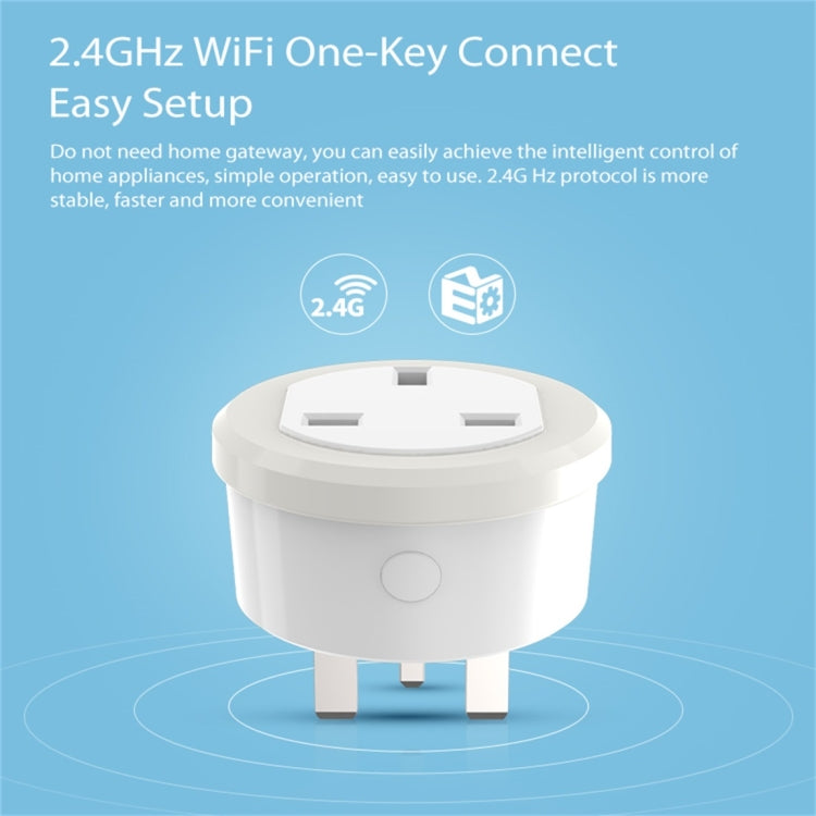 NEO NAS-WR03W WiFi UK ปลั๊กไฟอัจฉริยะพร้อมรีโมทควบคุมการเปิด/ปิดอุปกรณ์ผ่านแอพและฟังก์ชั่นจับเวลา, NAS-WR03W