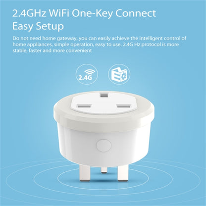 NEO NAS-WR03W WiFi UK ปลั๊กไฟอัจฉริยะพร้อมรีโมทควบคุมการเปิด/ปิดอุปกรณ์ผ่านแอพและฟังก์ชั่นจับเวลา, NAS-WR03W