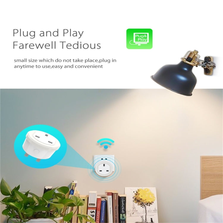 NEO NAS-WR03W WiFi UK ปลั๊กไฟอัจฉริยะพร้อมรีโมทควบคุมการเปิด/ปิดอุปกรณ์ผ่านแอพและฟังก์ชั่นจับเวลา, NAS-WR03W