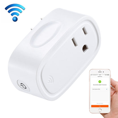 JH-G09U 15A 2.4GHz WiFi ควบคุม Hubless ปลั๊กไฟบ้านอัจฉริยะทำงานร่วมกับ Alexa และ Google Home, AC 100-240V, US Plug, JH-G09U