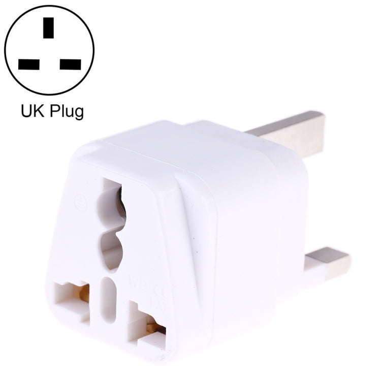 ซ็อกเก็ตสากลแบบพกพาไปยังเครื่องชาร์จอะแดปเตอร์เสียบปลั๊ก UK พร้อมฟิวส์, UK Plug(with Fuse)