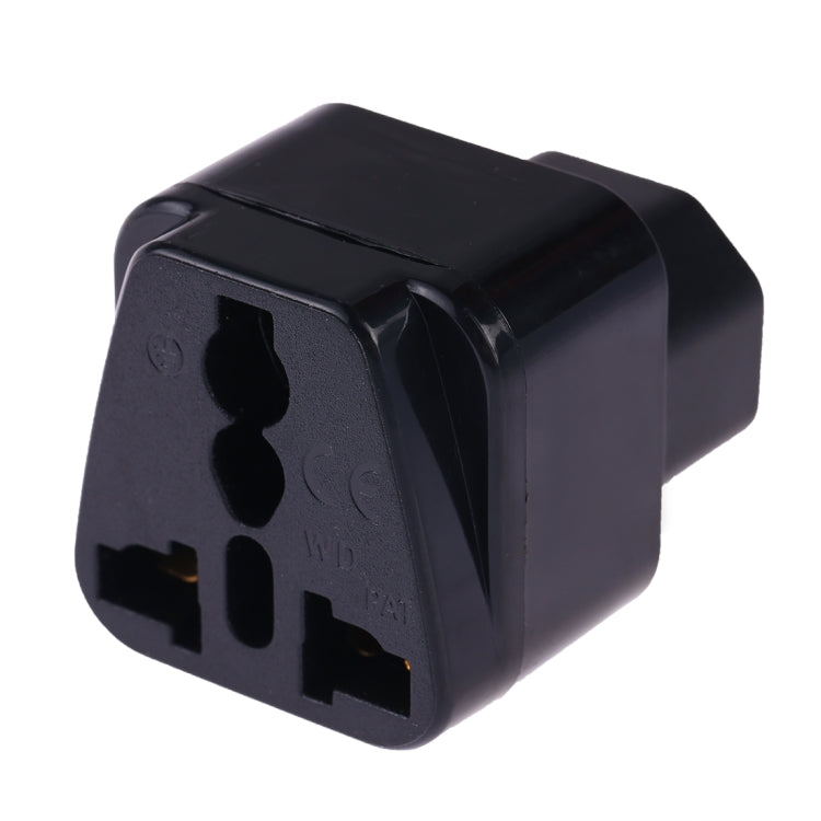แบบพกพา Universal SOCKET ถึง C14 ปลั๊ก UPS PDU APC คอมพิวเตอร์ Server Power Adapter Travel Charger, C14 Adapter, C14 Plug