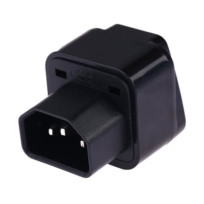 แบบพกพา Universal SOCKET ถึง C14 ปลั๊ก UPS PDU APC คอมพิวเตอร์ Server Power Adapter Travel Charger, C14 Adapter, C14 Plug