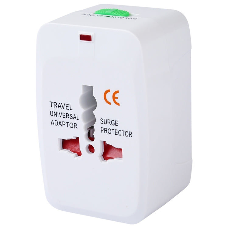 ตัวแปลงสากลสำหรับเดินทางอเนกประสงค์ 110-250V พร้อมอินเทอร์เฟซ USB คู่, ปลั๊ก EU / UK / US / AU