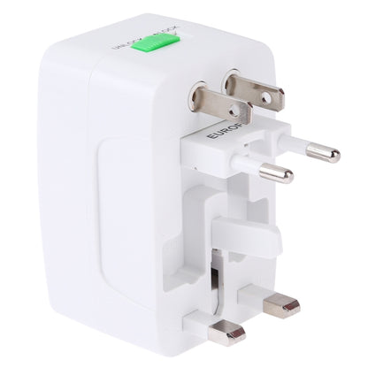 ตัวแปลงสากลสำหรับเดินทางอเนกประสงค์ 110-250V พร้อมอินเทอร์เฟซ USB คู่, ปลั๊ก EU / UK / US / AU