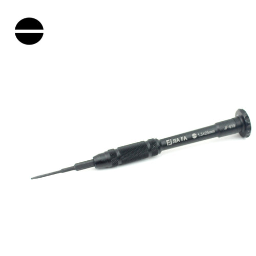 JIAFA JF-619-1.5 เครื่องมือซ่อมโทรศัพท์มือถือ 1.5 x 30mm Slotted ไขควง, 1.5 Slotted