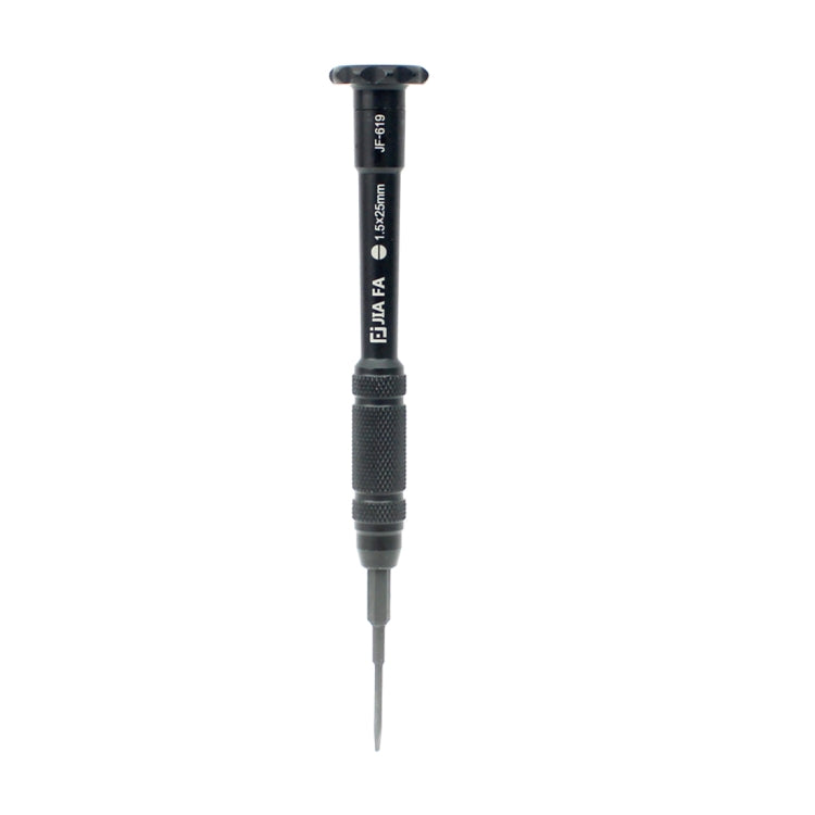 JIAFA JF-619-1.5 เครื่องมือซ่อมโทรศัพท์มือถือ 1.5 x 30mm Slotted ไขควง, 1.5 Slotted