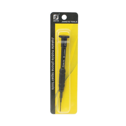 JIAFA JF-619-1.5 เครื่องมือซ่อมโทรศัพท์มือถือ 1.5 x 30mm Slotted ไขควง, 1.5 Slotted