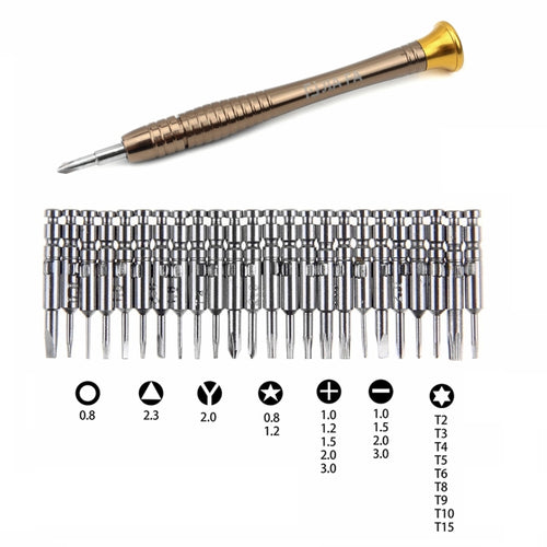 JIAFA JF-8129 ชุดไขควงอเนกประสงค์อเนกประสงค์ 24 in 1 พร้อมกระเป๋าหิ้ว, JF-8129 24 in 1