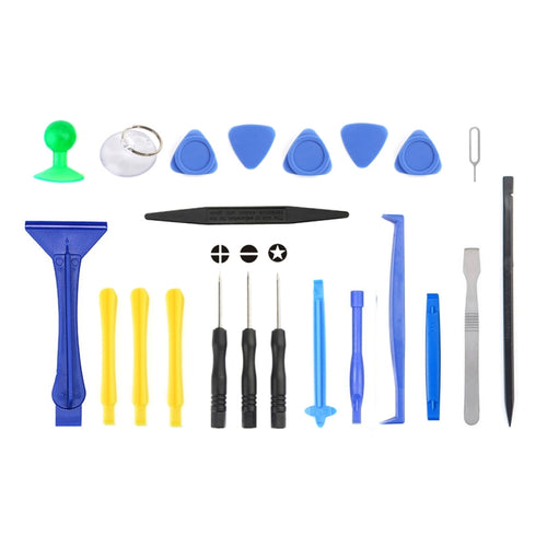 JF-8130 22 in 1 Crowbar Spudger การซ่อมแซมการแยกชิ้นส่วนชุดเครื่องมือเปิด, JF-8130