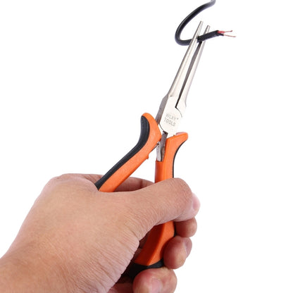WLXY คีมอิเล็กทรอนิกส์ขนาด 4.5 นิ้วคีมซ่อมมือ เครื่องมือ, 4.5 inch Needle-nose