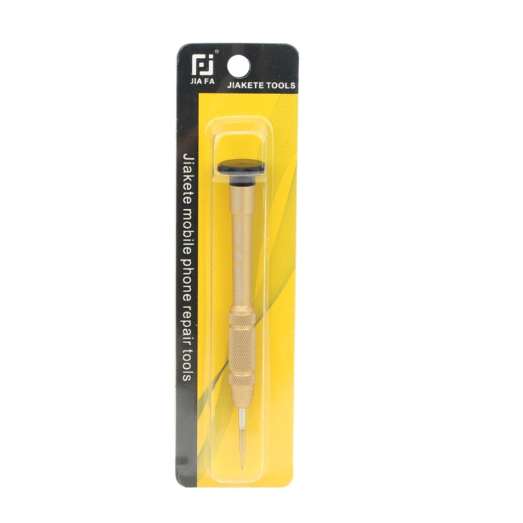 JIAFA JF-609-2.0 เครื่องมือซ่อมโทรศัพท์มือถือ 2.0 x 25mm Slotted ไขควง, 2.0 Slotted