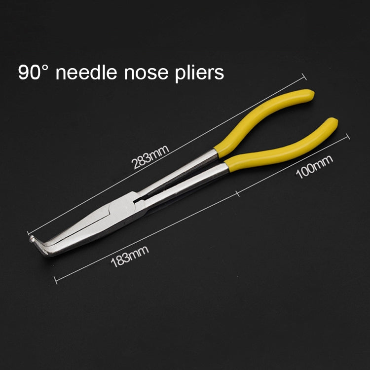 11 นิ้วมัลติฟังก์ชั่น 90 องศาดัดคีมจมูกเข็ม เครื่องมือ, 90 Degree Bending