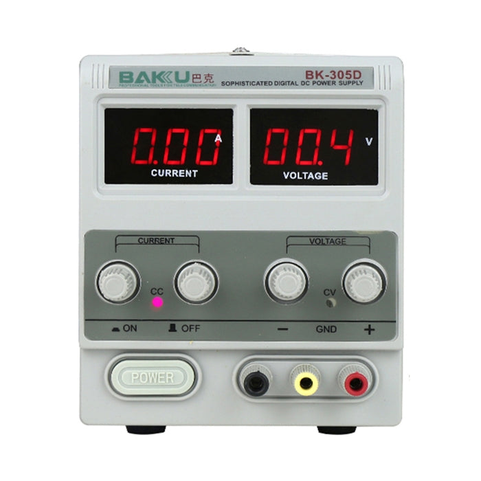 บากู BK-305D 220 โวลต์การสลับมัลติฟังก์ชั่นตัวแปร DC LED แหล่งจ่ายไฟอย่างต่อเนื่องซ่อมโวลต์มิเตอร์แอมมิเตอร์สำหรับโทรศัพท์มือถือ / แล็ปท็อป, BK-305D