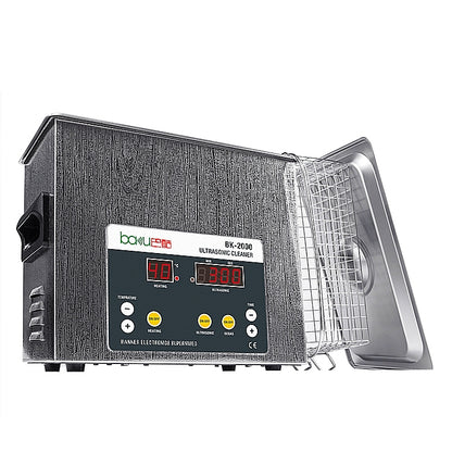บากู BK-2000 120W 3.36L จอแสดงผล LCD เครื่องทำความร้อนอัลตราโซนิกพร้อมตะกร้า, AC 220V, ปลั๊ก EU, BK-2000 120W 3.36L 220V