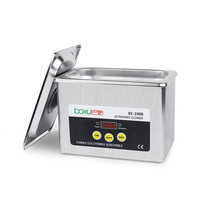 บากู BK-2400 35W 0.8L จอแสดงผล LCD เครื่องทำความสะอาดอัลตราโซนิก, AC 220V, BK-2400 35W 0.8L 220V