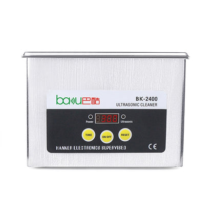 บากู BK-2400 35W 0.8L จอแสดงผล LCD เครื่องทำความสะอาดอัลตราโซนิก, AC 220V, BK-2400 35W 0.8L 220V