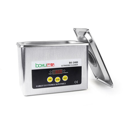 บากู BK-2400 35W 0.8L จอแสดงผล LCD เครื่องทำความสะอาดอัลตราโซนิก, AC 220V, BK-2400 35W 0.8L 220V