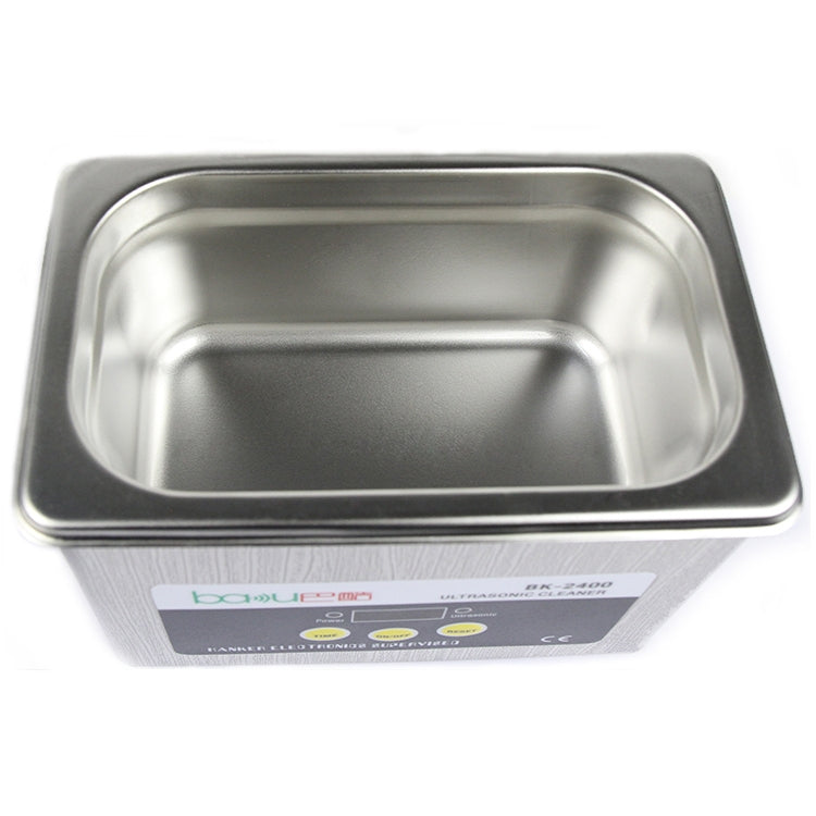 บากู BK-2400 35W 0.8L จอแสดงผล LCD เครื่องทำความสะอาดอัลตราโซนิก, AC 220V, BK-2400 35W 0.8L 220V