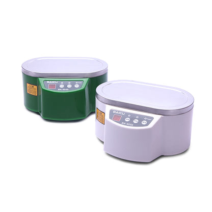 บากู BK-9050 30W / 50W จอแสดงผล LCD 0.6L ที่ปรับได้เครื่องทำความสะอาดอัลตราโซนิก, AC 110V, BK-9050 30W / 50W 0.6L 110V Green, BK-9050 30W / 50W 0.6L 110V White