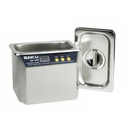 BAKU BK-3550 35W / 50W จอแสดงผล LCD 0.8L ที่ปรับได้เครื่องทำความสะอาดอัลตราโซนิก, AC 220V, ปลั๊ก EU, BK-3550 35W / 50W 0.8L 220V
