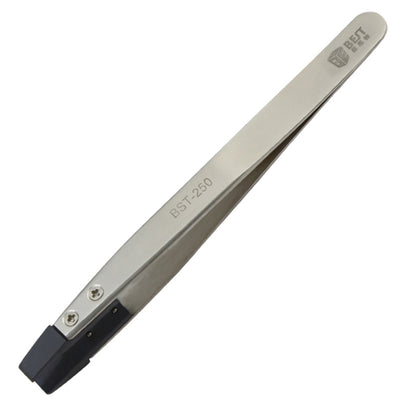 BEST BST-250 สแตนเลสสตีล Snti Static Tweezer, BST-250